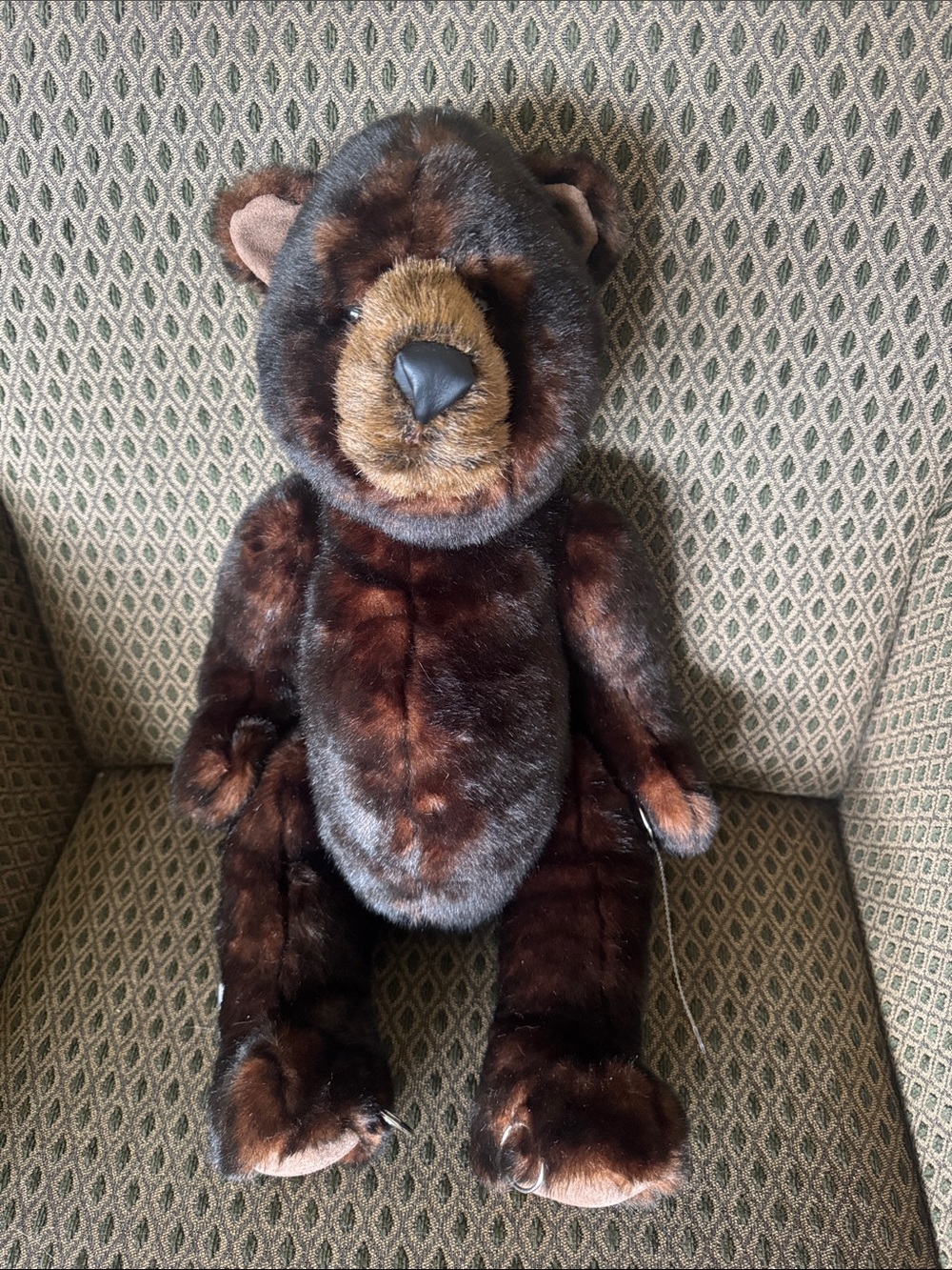Ditz Design Jointed Brown Cinnamon Plush Bear Stuffed Animal